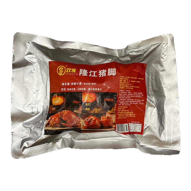 非遗美食潮汕双发隆江猪脚组合【（四点筋+猪蹄）500g/袋+（头圈）250g/袋】（DF）
