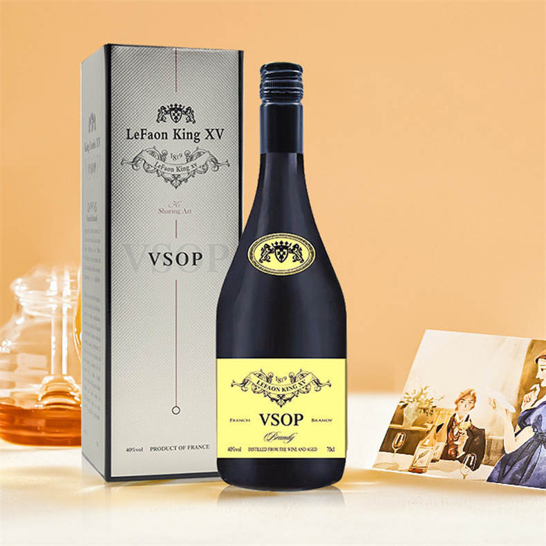 17周年庆抢购-法国原瓶利枫国王十五VSOP白兰地抢购组700ml/瓶*4瓶