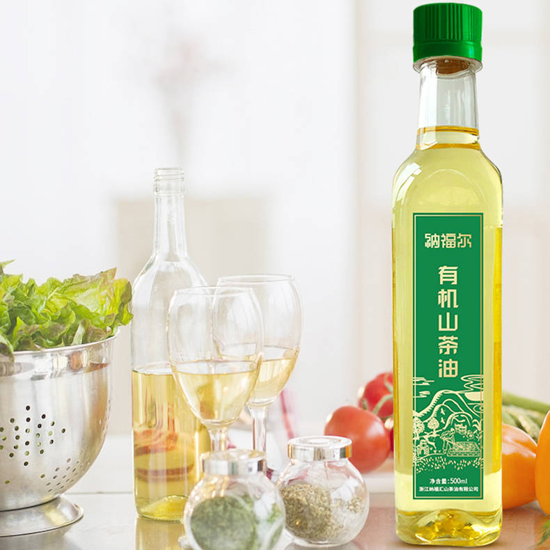 一级冷榨有机纯正山茶油全家健康组