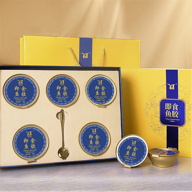 鹰君即食鱼胶100g/碗*20碗（赠西洋参切片30g/罐*2罐）（ZG）