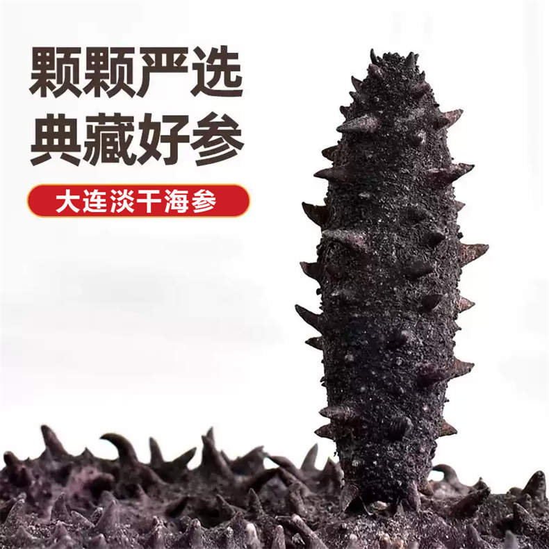 2025双12-大连淡干海参200g加赠组