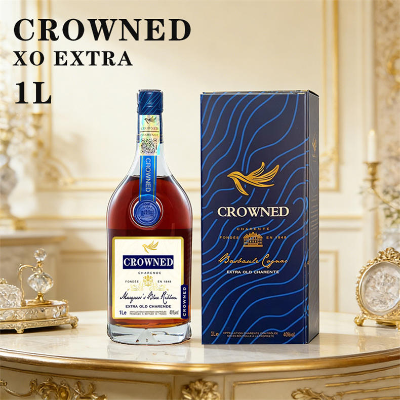 18周年庆-法国进口侯爵蓝带白兰地XO 1000ML/瓶*6瓶【酒精度：40%vol】（ZG）