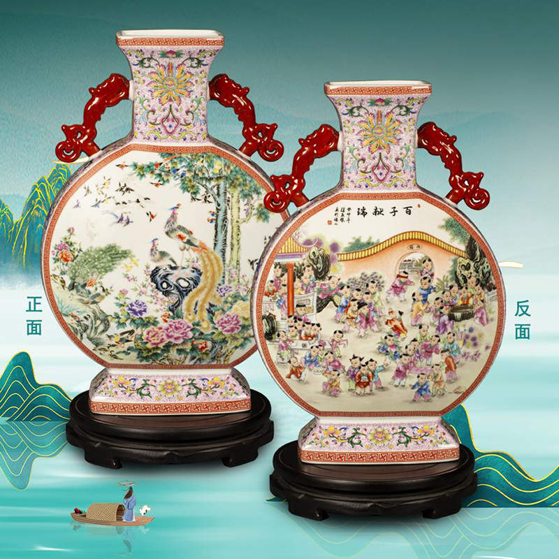 张松茂徐亚凤创作福禄万代抱月尊*1（BD）