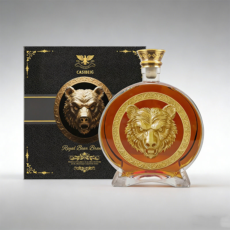 法国进口卡斯贝格·皇家熊威XO白兰地1500mL/瓶*6瓶【酒精度：40%vol】（ZG）
