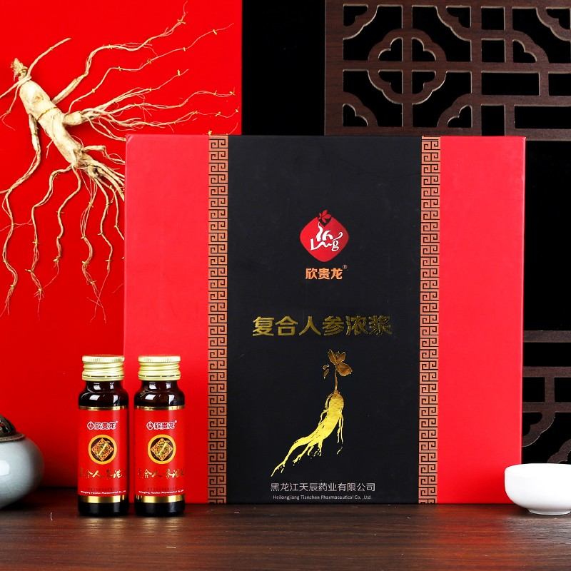 欣贵龙复合人参浓浆50mL/瓶*10瓶/盒*3盒（ZG）