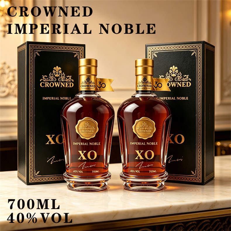 法国进口誉冕·帝爵XO白兰地700mL/瓶*6瓶【酒精度：40%VOL】（ZG）