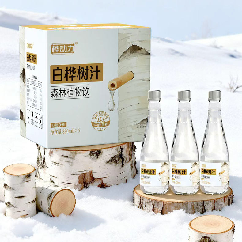 小兴安岭白桦树汁320mL/瓶*18瓶（ZG）