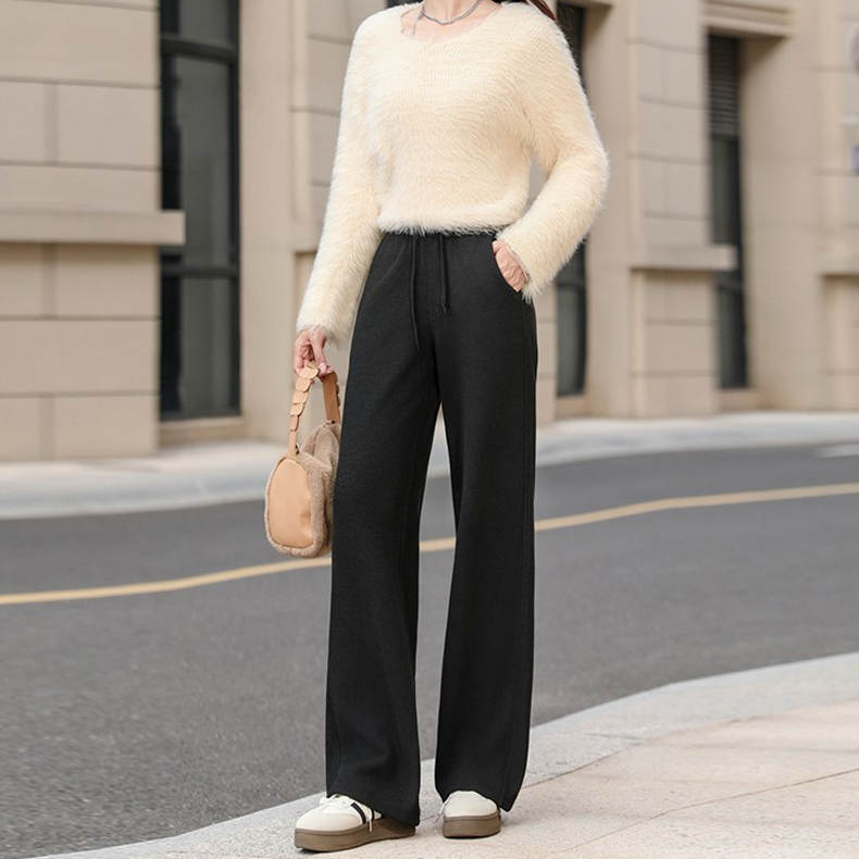 SOCO COLURE圣可卡奈尔火玫瑰暖裤*2条（BD） 直筒裤 L码